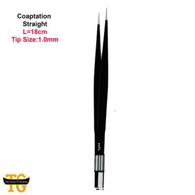 Coaptation Forceps, electrosurgical instruments, TGI's own catalog photograph