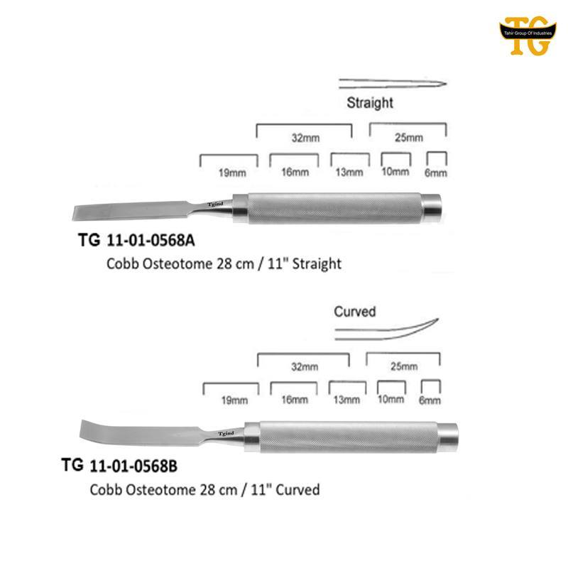 Cobb Osteotome, orthopedic instruments, TGI's own catalog photograph