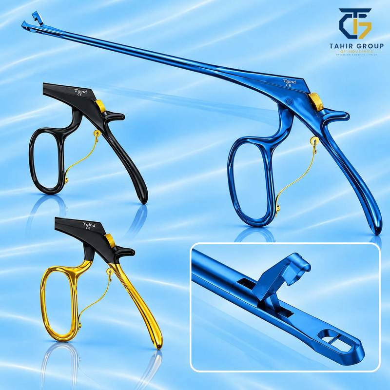 Cobalt Tischler Biopsy Forceps, gynecology instruments, TGI's own catalog photograph