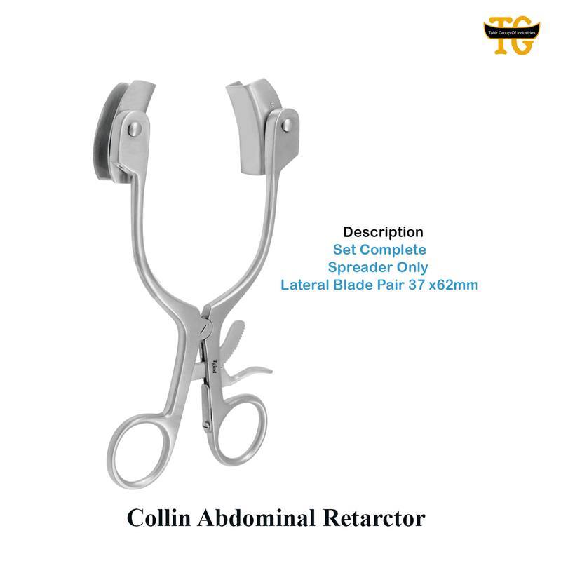 Collin Abdominal Retarctor, surgical instruments, TGI's own catalog photograph