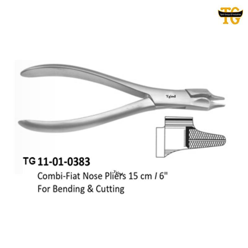 Combi Flat Nose Plier, orthopedic instruments, TGI's own catalog photograph