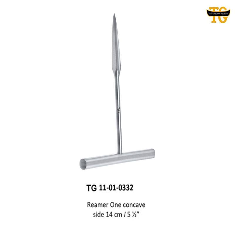 Concave Side Reamer, orthopedic instruments, TGI's own catalog photograph