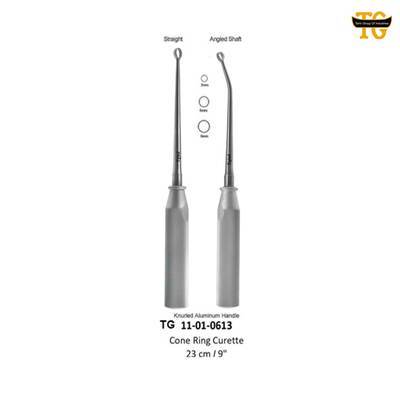 Cone Ring Curette, orthopedic instruments, TGI's own catalog photograph