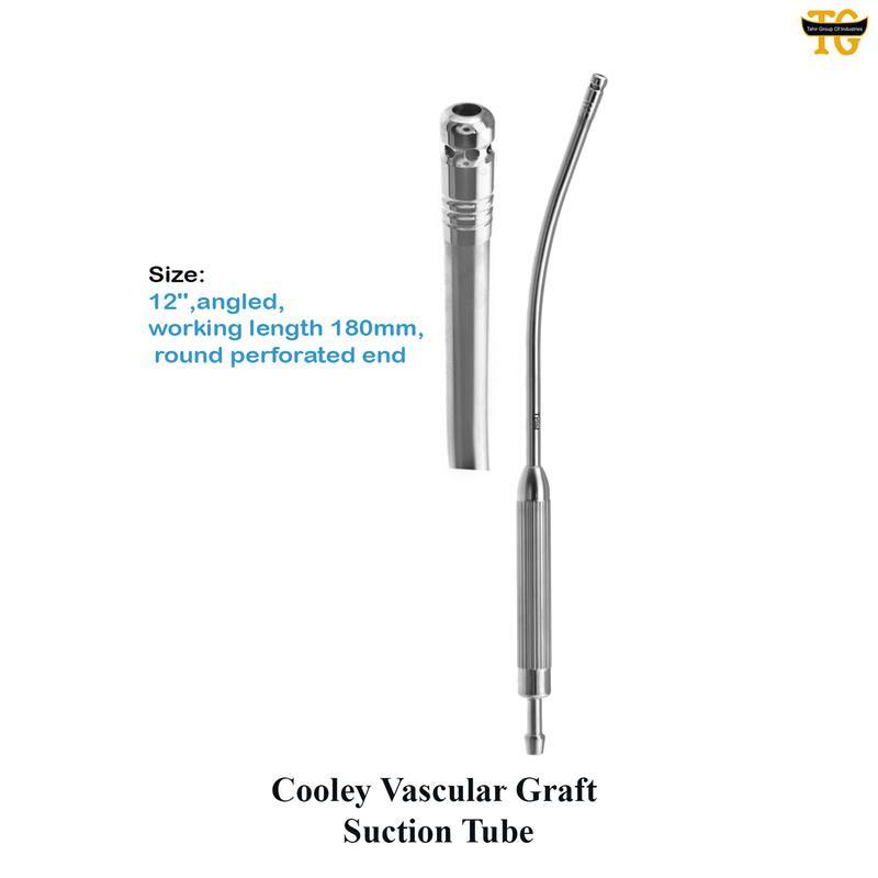 Cooley Suction Tube, surgical instruments, TGI's own catalog photograph