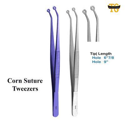Corn Suture Forceps, surgical instruments, TGI's own catalog photograph