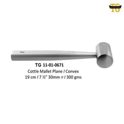 Cottle Mallet, orthopedic instruments, TGI's own catalog photograph