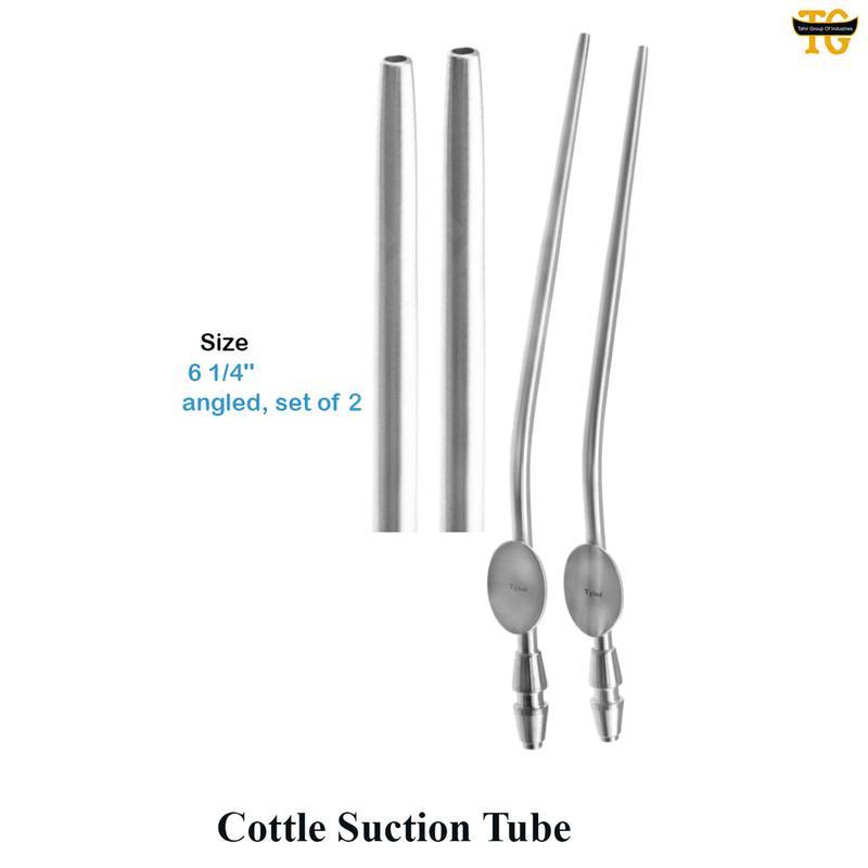 Cottle Suction Tube, surgical instruments, TGI's own catalog photograph