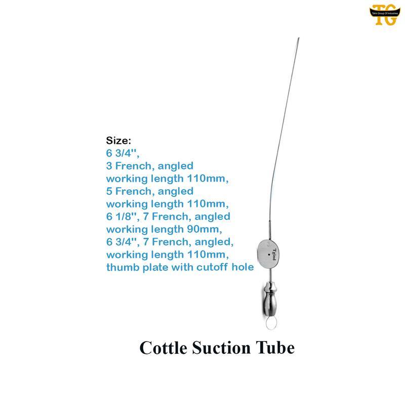 Cottle Suction Tube, surgical instruments, TGI's own catalog photograph
