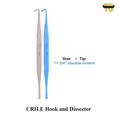 Crile Hook Retractor, surgical instruments, TGI's own catalog photograph