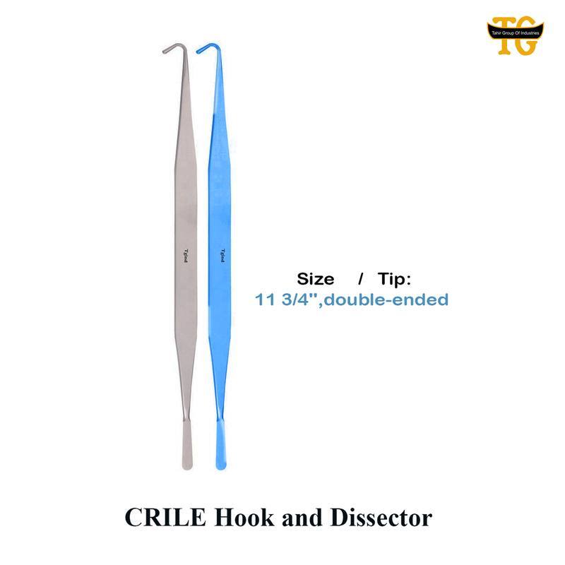 Crile Hook Retractor, surgical instruments, TGI's own catalog photograph