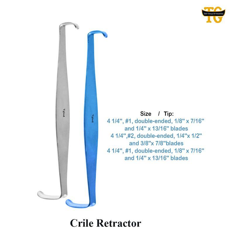 Crile Retractor, surgical instruments, TGI's own catalog photograph