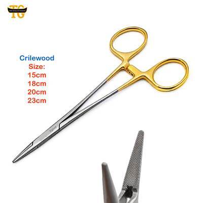 Crilewood Needle Holder, gynecology instruments, TGI's own catalog photograph