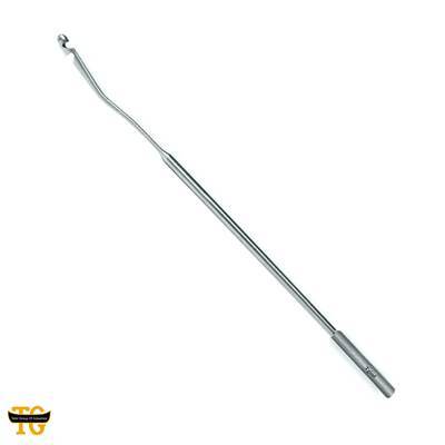 Crochet Type Malleable IUD Removal, gynecology instruments, TGI's own catalog photograph