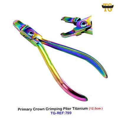Crown Crimping Plier, dental instruments, TGI's own catalog photograph