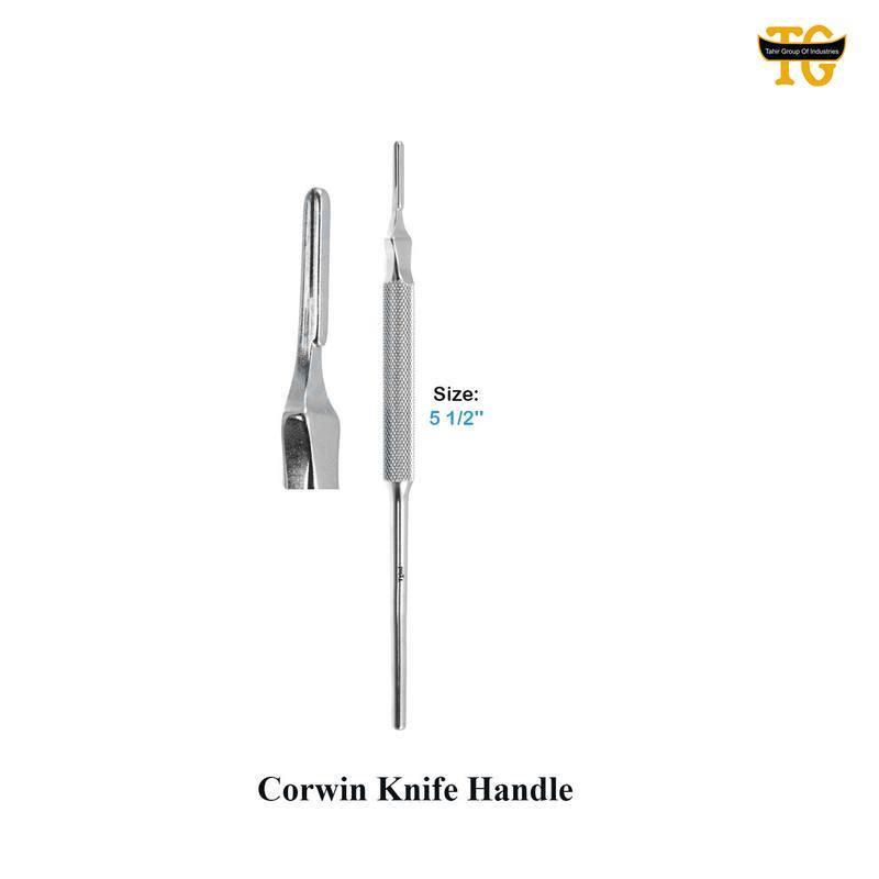 Corwin Knife Handle, surgical instruments, TGI's own catalog photograph