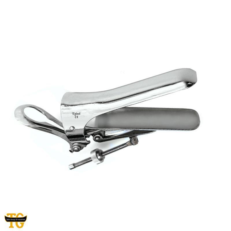 Cusco Vaginal Speculum Center Screw, gynecology instruments, TGI's own catalog photograph