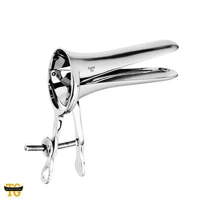 Cusco Vaginal Speculum Japanese Pattern, gynecology instruments, TGI's own catalog photograph