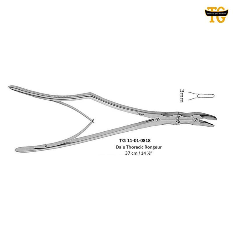 Dale Thoracic Rongeur, orthopedic instruments, TGI's own catalog photograph