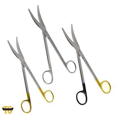 Dammschere Episiotomy Scissors, gynecology instruments, TGI's own catalog photograph