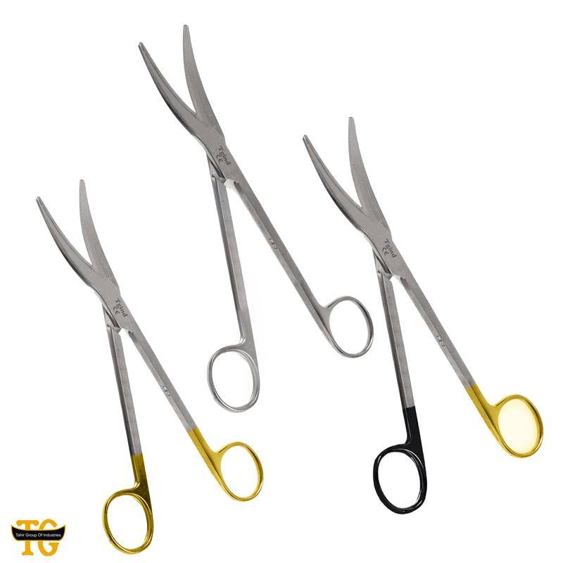 Dammschere Episiotomy Scissors, gynecology instruments, TGI's own catalog photograph