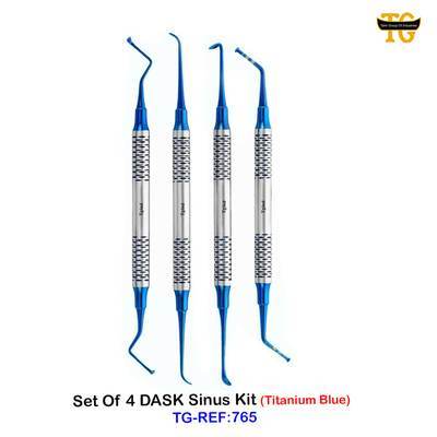 Dask Sinus Kit, dental instruments, TGI's own catalog photograph