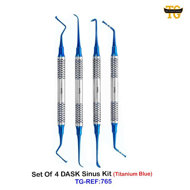 Dask Sinus Kit, dental instruments, TGI's own catalog photograph