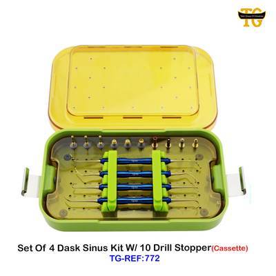 Dask Sinus Set, dental instruments, TGI's own catalog photograph
