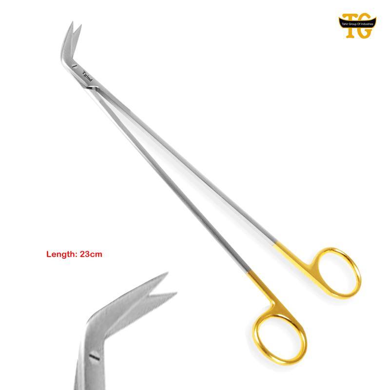 Debakey Pott Smith Scissors, gynecology instruments, TGI's own catalog photograph