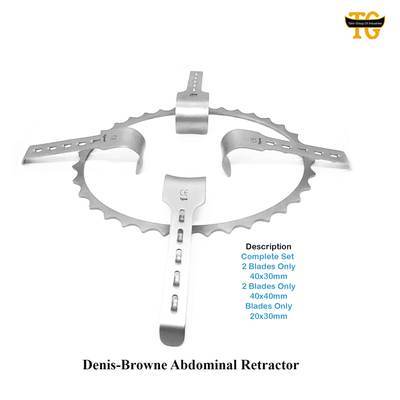 Denis Brown Retractor, surgical instruments, TGI's own catalog photograph
