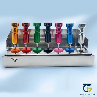 Prosthetic Screw Drivers Kit, dental implant kits, TGI's own catalog photograph