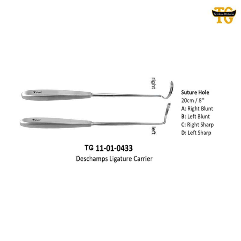 Deschamp Ligature, orthopedic instruments, TGI's own catalog photograph