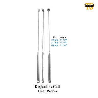 Desjardins Gall Probe, surgical instruments, TGI's own catalog photograph