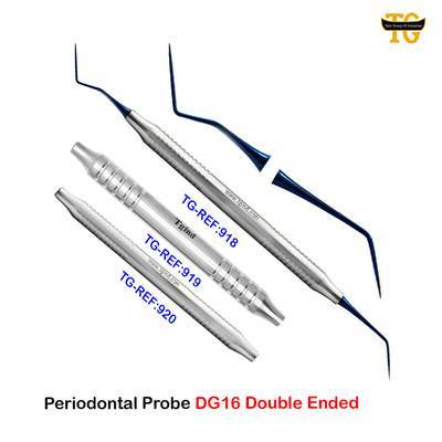 Periodontal Probe DG16 Double Ended, TGI's own catalog photograph