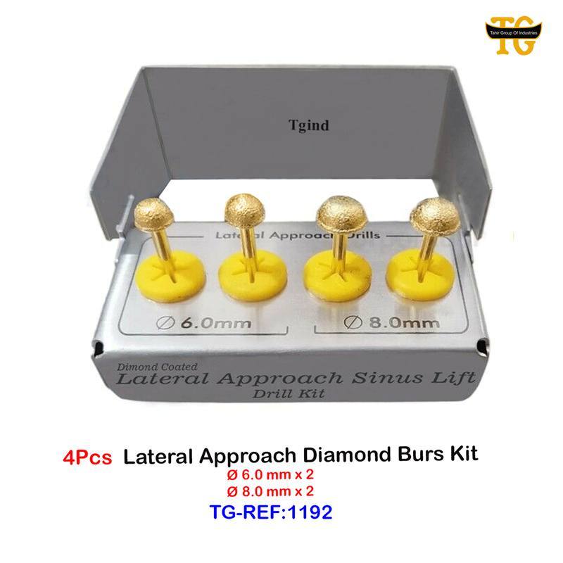 Diamond Burs Kit, dental instruments, TGI's own catalog photograph