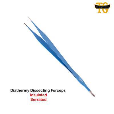 Diathermy Dissecting Forceps, electrosurgical instruments, TGI's own catalog photograph