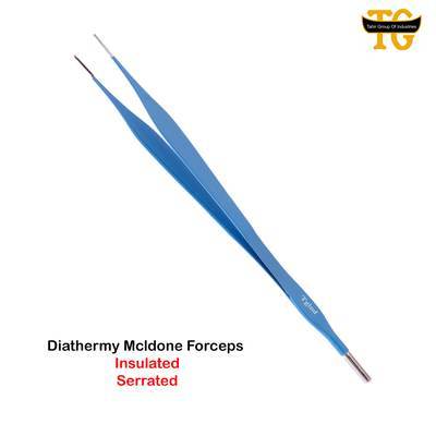 Diathermy McIndoe Forceps, electrosurgical instruments, TGI's own catalog photograph