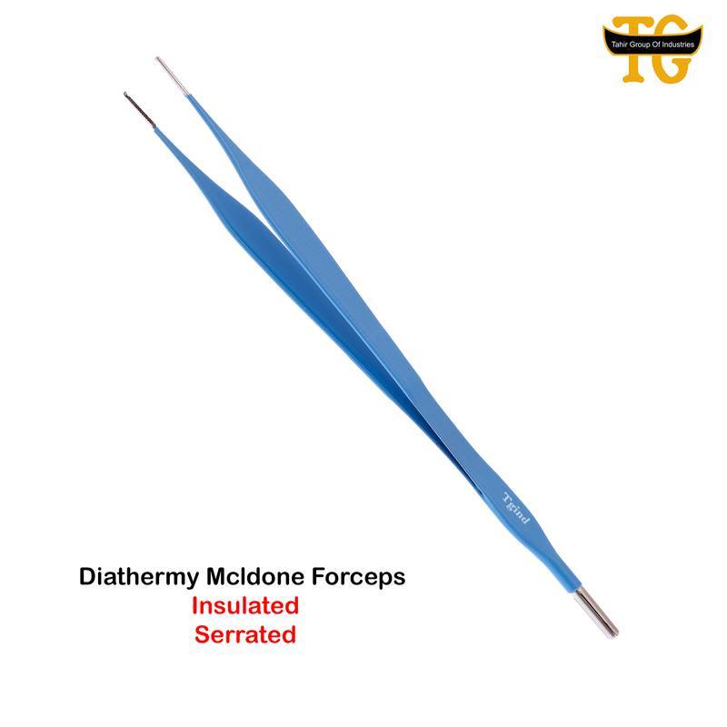 Diathermy McIndoe Forceps, electrosurgical instruments, TGI's own catalog photograph