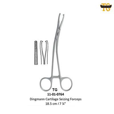 Dingmann Cartilage Seizing Forceps, orthopedic instruments, TGI's own catalog photograph