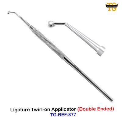 Ligature Twirl-on Applicator, dental instruments, TGI's own catalog photograph
