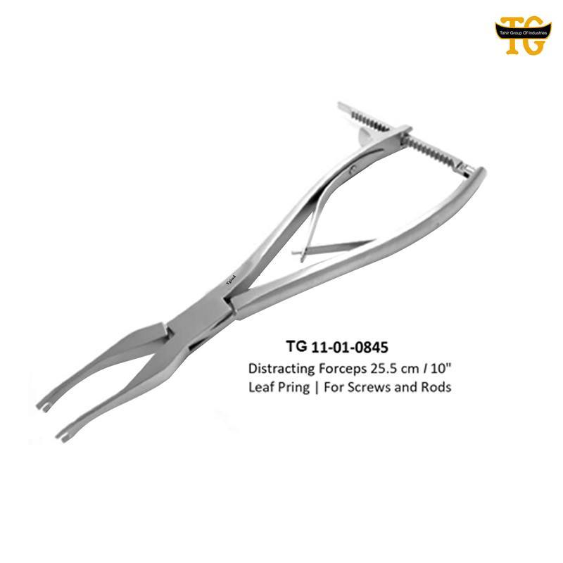 Distracting Forceps, orthopedic instruments, TGI's own catalog photograph