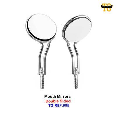 Double Sided Mouth Mirror, dental instruments, TGI's own catalog photograph