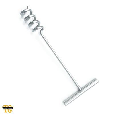 Doyen Myoma Screw, gynecology instruments, TGI's own catalog photograph