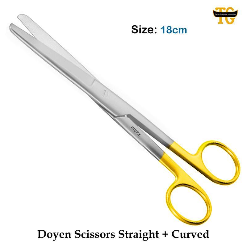 Doyen Scissors TC, surgical instruments, TGI's own catalog photograph