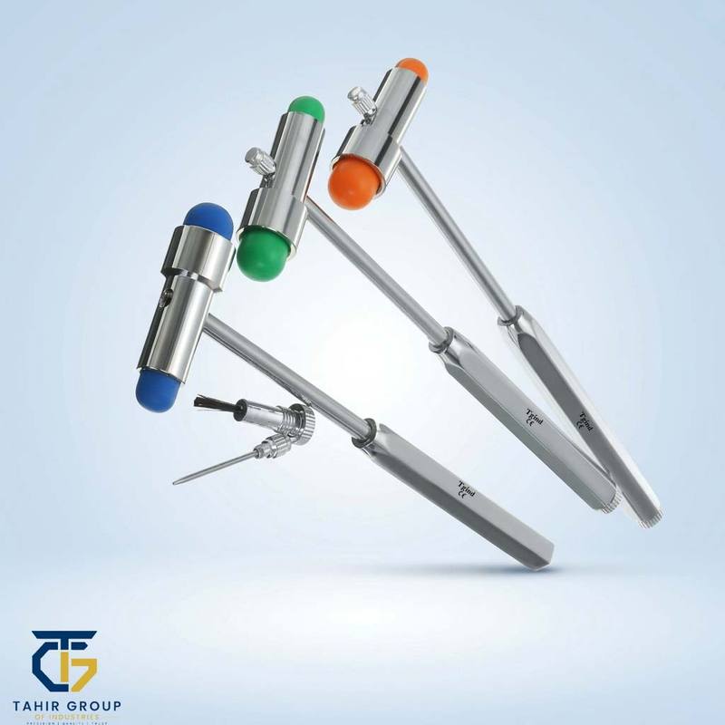 Dual Head Babinski Reflex Hammer, diagnostic instruments, TGI's own catalog photograph