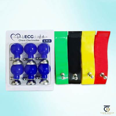 ECG Clips Complete Set, diagnostic instruments, TGI's own catalog photograph