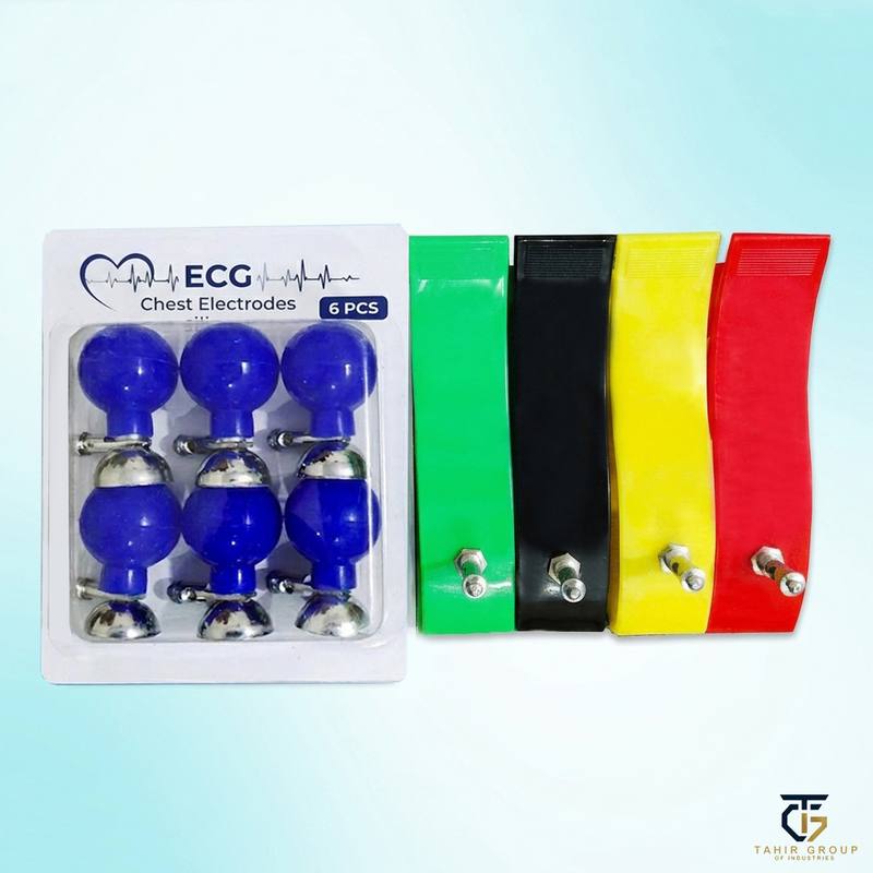 ECG Clips Complete Set, diagnostic instruments, TGI's own catalog photograph