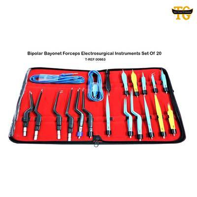 Electrosurgical Forceps Set, TGI's own catalogue photograph