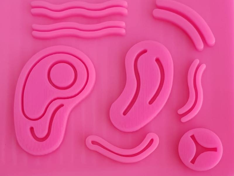 ENT Suture Pad, training instruments, TGI's own catalog photograph