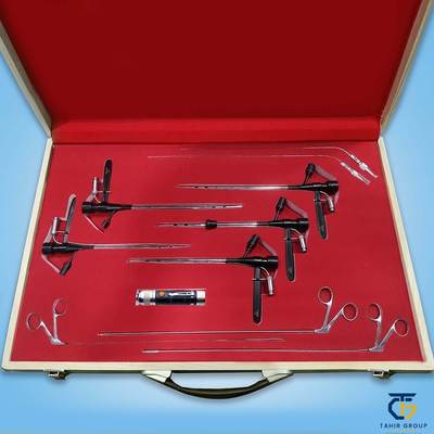 Esophagoscope Set Box, surgical instrument sets, TGI's own catalog photograph