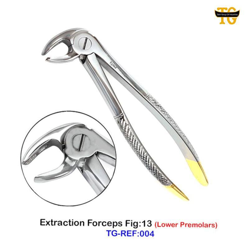Extraction Forceps Fig:13, dental instruments, TGI's own catalog photograph